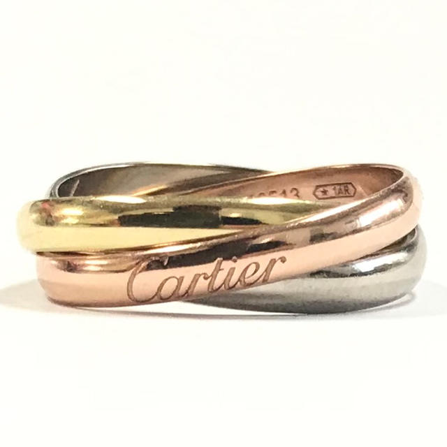 Cartier(カルティエ)の☆カルティエ☆トリニティリング☆3連リング☆12号☆ レディースのアクセサリー(リング(指輪))の商品写真