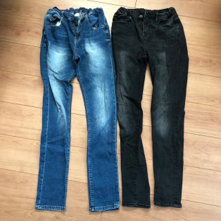 ザラキッズ(ZARA KIDS)のZARA BOYS デニム2本セット 164サイズ(パンツ/スパッツ)