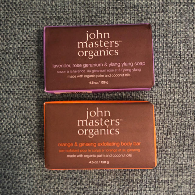 John Masters Organics(ジョンマスターオーガニック)のジョンマスターオーガニック ソープ 2点セット コスメ/美容のボディケア(ボディソープ/石鹸)の商品写真