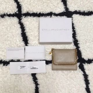 ステラマッカートニー(Stella McCartney)のステラマッカートニー ミニ財布 ミニウォレット ベージュ(財布)