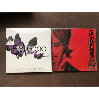 プレイステーションポータブル(PlayStation Portable)のPSP版 女神異聞録ペルソナ&ペルソナ2罪 特典オリジナルサウンドトラック(ゲーム音楽)