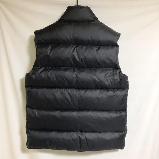 MONCLER(モンクレール)の本物 国内正規品 モンクレール ジップアップ ダウンベスト 黒 MONCLER  メンズのジャケット/アウター(ダウンベスト)の商品写真