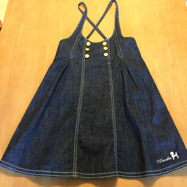 pom ponette(ポンポネット)のポンポネット 150ジャンパースカート キッズ/ベビー/マタニティのキッズ服女の子用(90cm~)(スカート)の商品写真