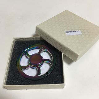 ハンドスピナー QDYF 551 虹色(その他)