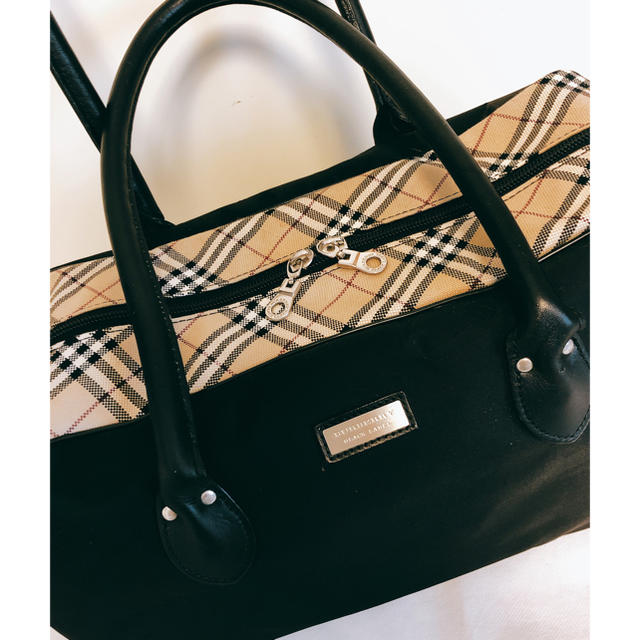 BURBERRY BLACK LABEL - BURBERRY BLACK LABEL ボストンバッグの通販