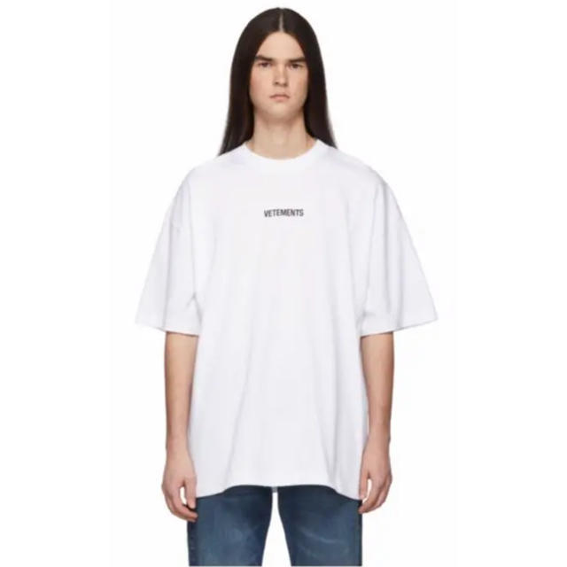 Tシャツ vetements ヴェトモン L オーバーサイズ 希少サイズメンズ