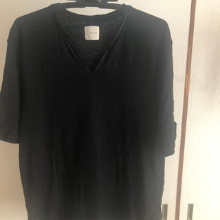 ジョンリンクス(jonnlynx)のjonnlynx シルクカットソー サイズL(Tシャツ/カットソー(半袖/袖なし))
