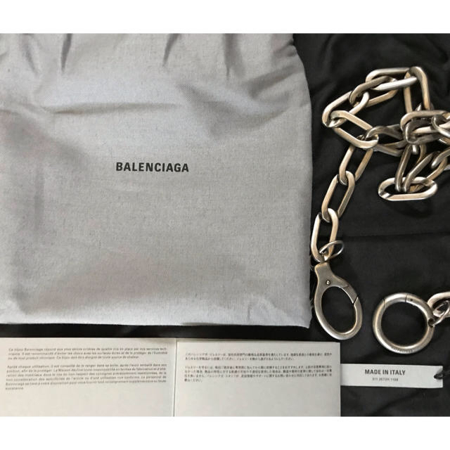 Balenciaga(バレンシアガ)の【新品】Balenciaga シルバーラージネックレス メンズのアクセサリー(ネックレス)の商品写真