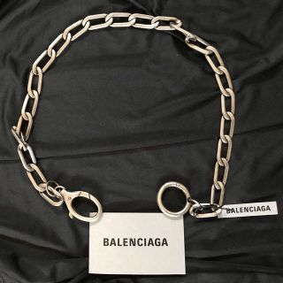 バレンシアガ(Balenciaga)の【新品】Balenciaga シルバーラージネックレス(ネックレス)