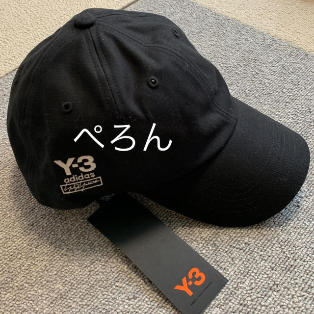 Y-3 - 【正規品】Y-3 ワイスリー ロゴ キャップの通販 by ぺろん's ...