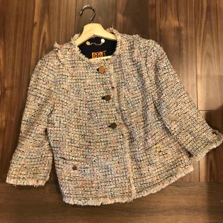 トリーバーチ(Tory Burch)のTORY BURCH ツイードジャケット(テーラードジャケット)