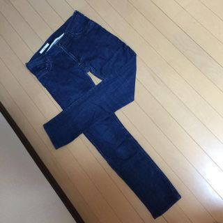 イッカ(ikka)のikkaストレッチデニムパンツ(スキニーパンツ)