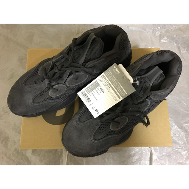 adidas(アディダス)のアディダスオンライン購入 YEEZY500  black メンズの靴/シューズ(スニーカー)の商品写真