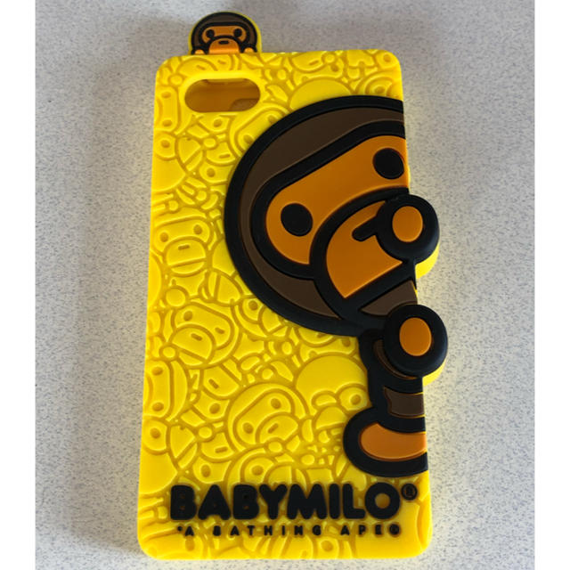 A BATHING APE(アベイシングエイプ)のiPhone５ iPhoneSE スマホケース BABYMILO スマホ/家電/カメラのスマホアクセサリー(iPhoneケース)の商品写真