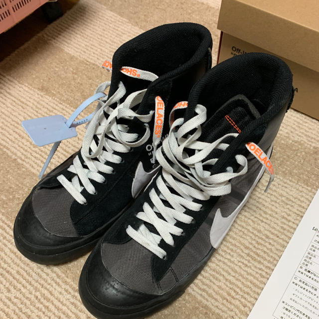 スニーカーnike offwhite ブレーザー