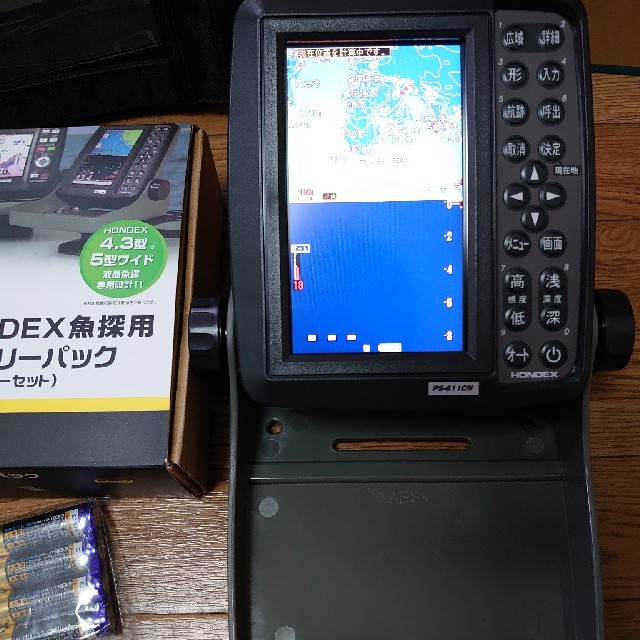 格安即決 ホンデックス HONDEX 魚群探知機 PS-611CNセット その他