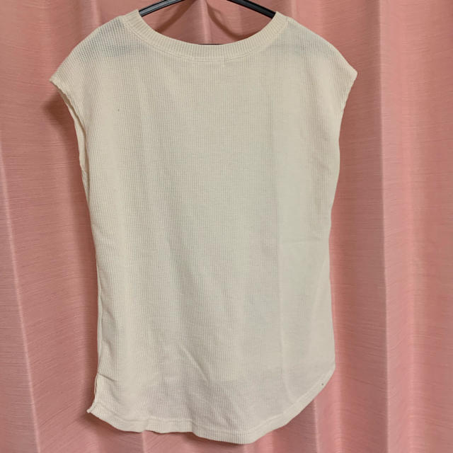 natural couture(ナチュラルクチュール)のワッフルTシャツ レディースのトップス(Tシャツ(半袖/袖なし))の商品写真