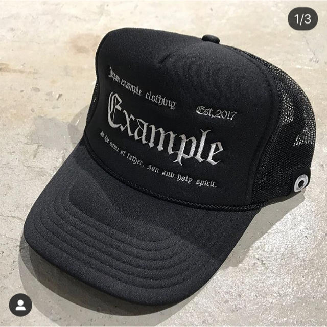 example メッシュキャップ