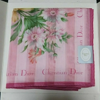 クリスチャンディオール(Christian Dior)のChristian Dior  ハンカチ 新品未使用(ハンカチ)