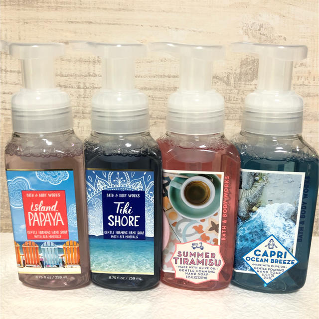 4本♡ハンドソープ  Bath&Body Works★バス&ボディワーク《E》