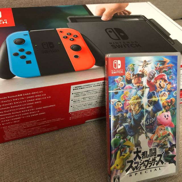 家庭用ゲーム機本体ニンテンドーSwitch