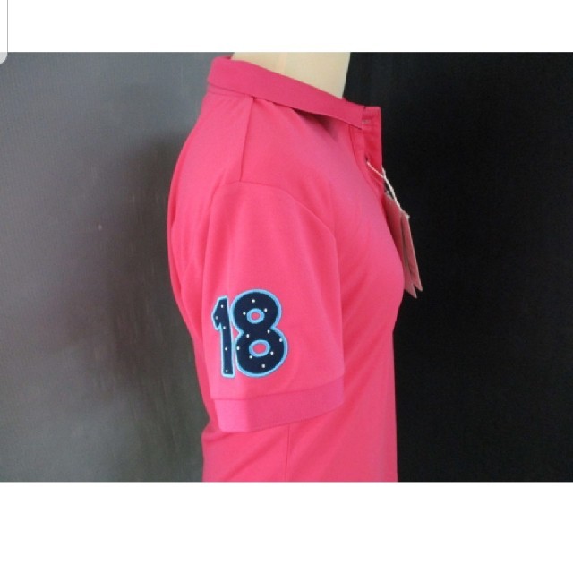 FILA(フィラ)のFILA GOLF 半袖ポロシャツ ピンク サイズＬ  レディースのトップス(ポロシャツ)の商品写真