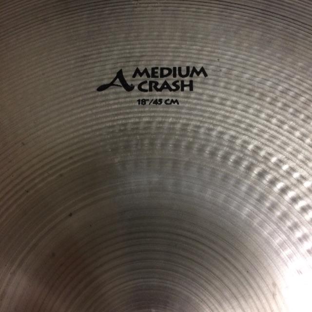 A Zildjian Mediam Crash 楽器のドラム(シンバル)の商品写真