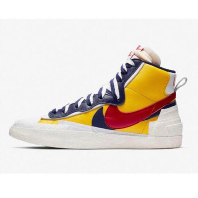 NIKE sacai blazer 27cm 黄色