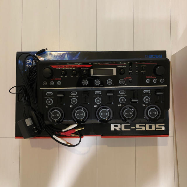 BOSS(ボス)の[保証書&電源アダプター] BOSS Loop Station RC-505 楽器のレコーディング/PA機器(エフェクター)の商品写真