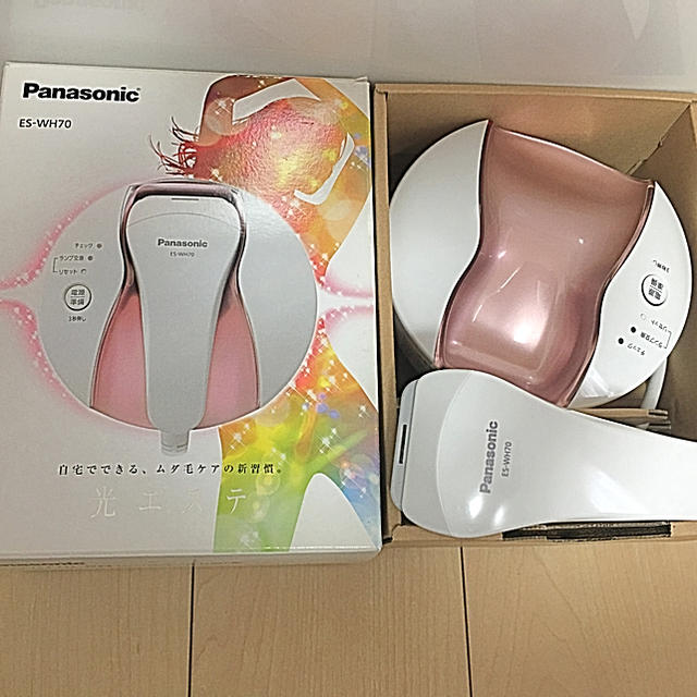 Panasonic(パナソニック)のPanasonic パナソニック 光エステ ES-WH70-PN コスメ/美容のボディケア(脱毛/除毛剤)の商品写真