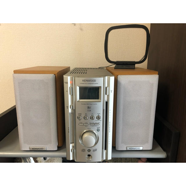 KENWOOD(ケンウッド)のKENWOOD  MD CD コンポ スマホ/家電/カメラのオーディオ機器(スピーカー)の商品写真