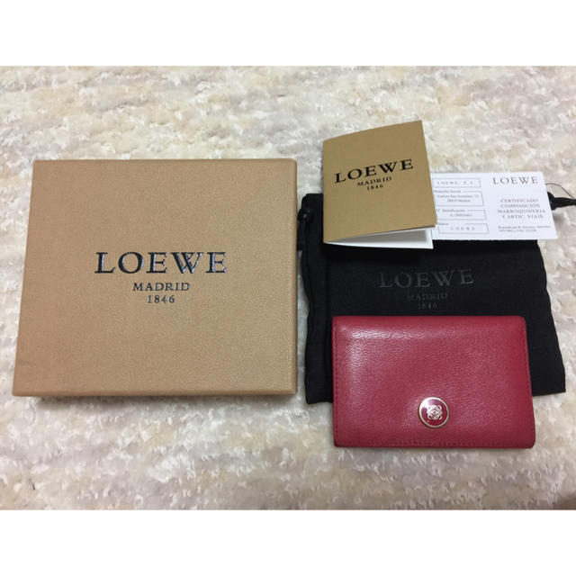 LOEWE(ロエベ)のロエベ 名刺入れ レディースのファッション小物(名刺入れ/定期入れ)の商品写真