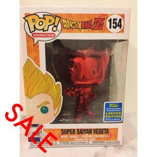 ドラゴンボール(ドラゴンボール)の2019コミコン限定 FUNKO POP! ベジータ メタリック(キャラクターグッズ)