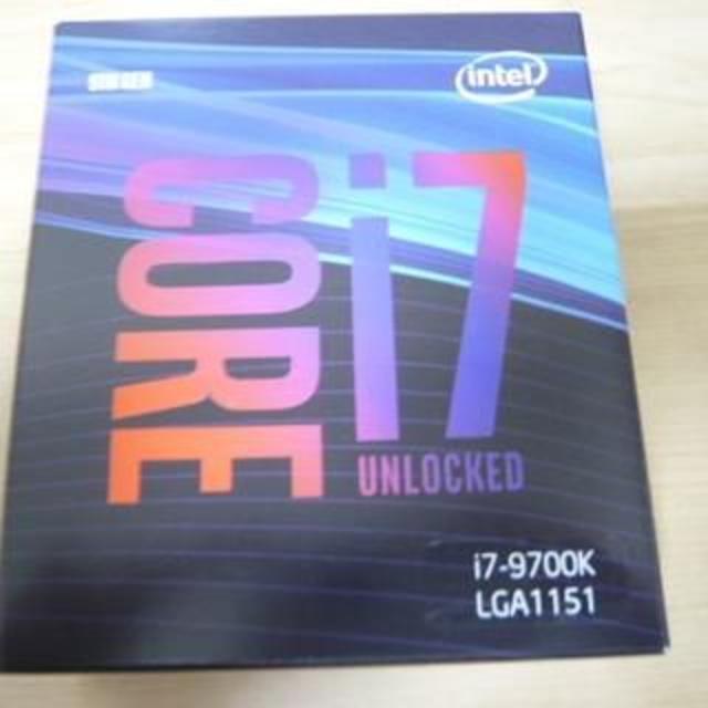 美品　intel CPU 4.2GhZ　Core i7-9700