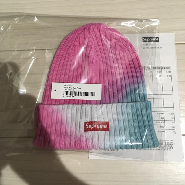 Supreme(シュプリーム)のシュプリーム ビーニー  ピンク  メンズの帽子(ニット帽/ビーニー)の商品写真