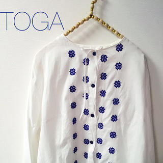 トーガ(TOGA)のTOGA💟古着💟刺繍ブラウス(シャツ/ブラウス(長袖/七分))