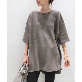 アパルトモンドゥーズィエムクラス(L'Appartement DEUXIEME CLASSE)のアパルトモン AMERICANA S/S Thermal プルオーバー 美品(Tシャツ(半袖/袖なし))