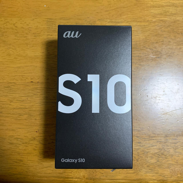 スマートフォン/携帯電話【極美品】Galaxy S10 プリズムホワイト auモデル