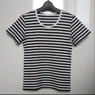 ムジルシリョウヒン(MUJI (無印良品))の良品計画 ボーダー Tシャツ(Tシャツ(半袖/袖なし))