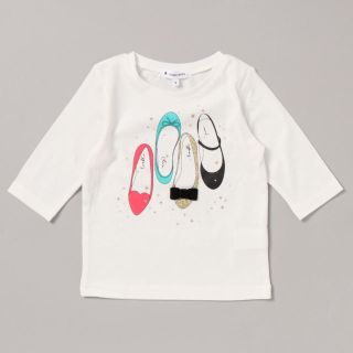 グローバルワーク(GLOBAL WORK)のグローバルワーク♡GLOBAL WORK プリントT 7分袖(Tシャツ/カットソー)