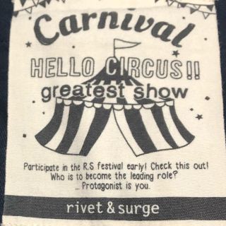 リベットアンドサージ(rivet & surge)の☆彡 rivet&surge 予約商品 ☆彡(Tシャツ(半袖/袖なし))