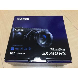 キヤノン(Canon)のCanon PowerShot SX740 BK 新品(コンパクトデジタルカメラ)
