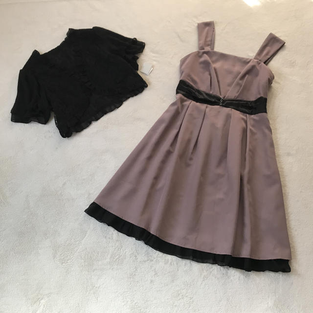 ♢新品♢19号♢ボレロ付きワンピース ドレス