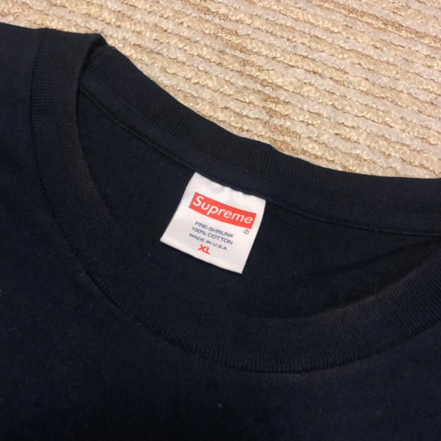 Supreme(シュプリーム)のSupreme 16SS Motion logo tee Navy XL メンズのトップス(Tシャツ/カットソー(半袖/袖なし))の商品写真