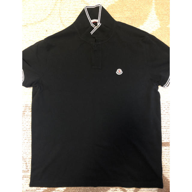 ポロシャツMoncler polo shirt Black XXL