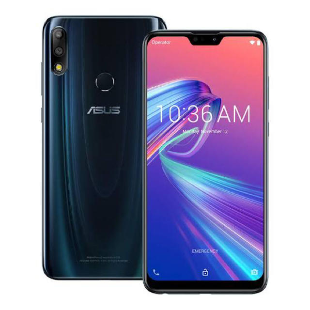 新品 未開封 ASUS ZenFone Max Pro M2 ミッドナイトブルー