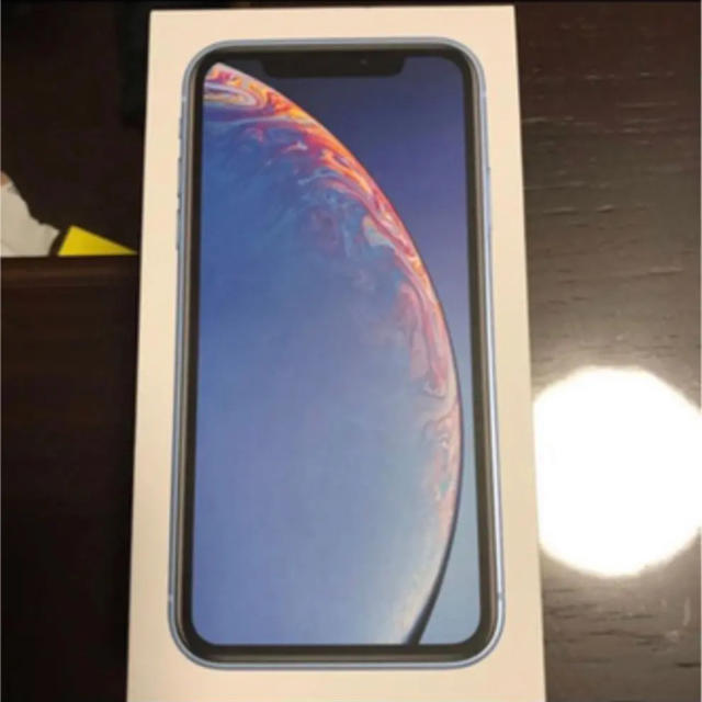 iPhone xr ブルー simフリー