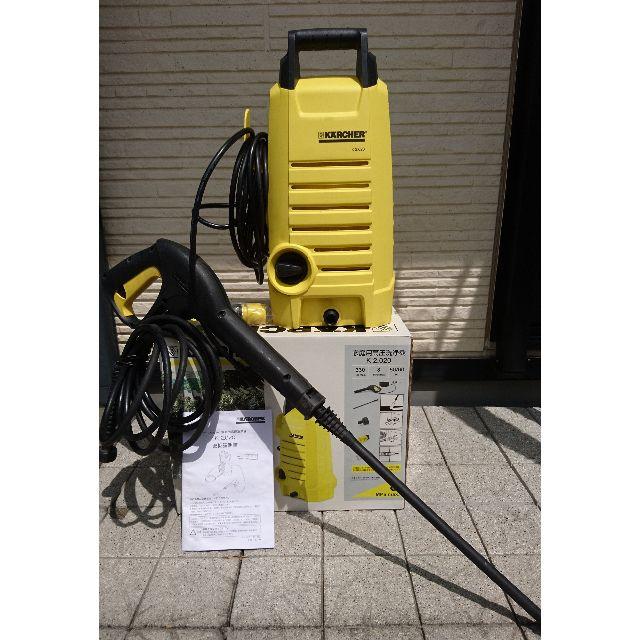 高圧洗浄機 ケルヒャー K2.020（取扱説明書付）の通販 by la0426's shop｜ラクマ