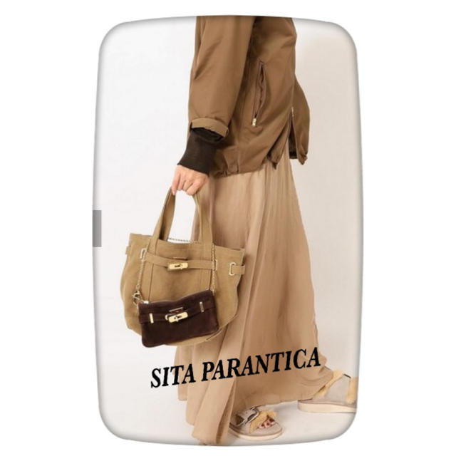 DEUXIEME CLASSE(ドゥーズィエムクラス)の新品☆SITA PARANTICA ヌバックチェーン クラッチバッグ   レディースのバッグ(クラッチバッグ)の商品写真