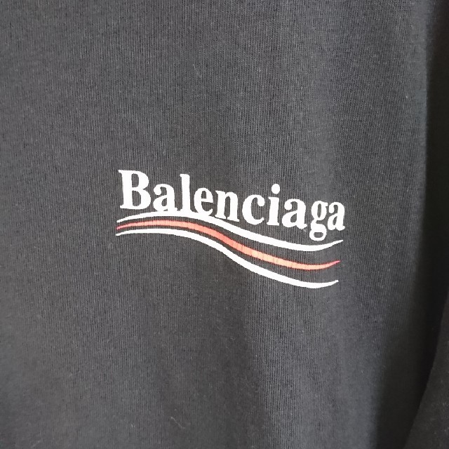 Balenciaga(バレンシアガ)のあきら様専用　BALENCIAGA キャンペーンロゴ Tシャツ M メンズのトップス(Tシャツ/カットソー(半袖/袖なし))の商品写真
